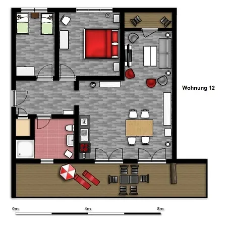 Am Rundsteg 11 Apartment Burgtiefe auf Fehmarn
